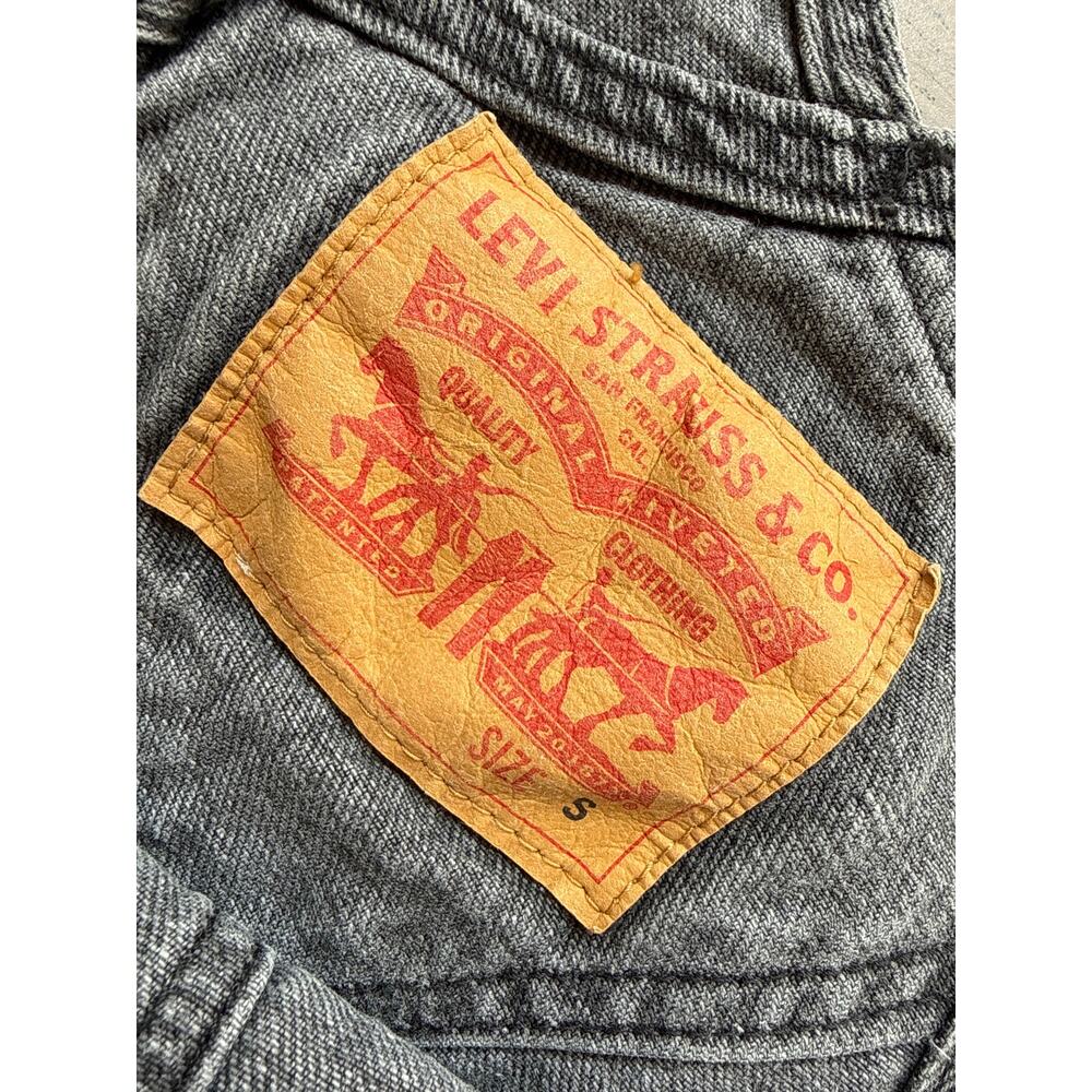 Levi's Carpenter Overalls in Washed Black Size Small - Picture 6 of 9